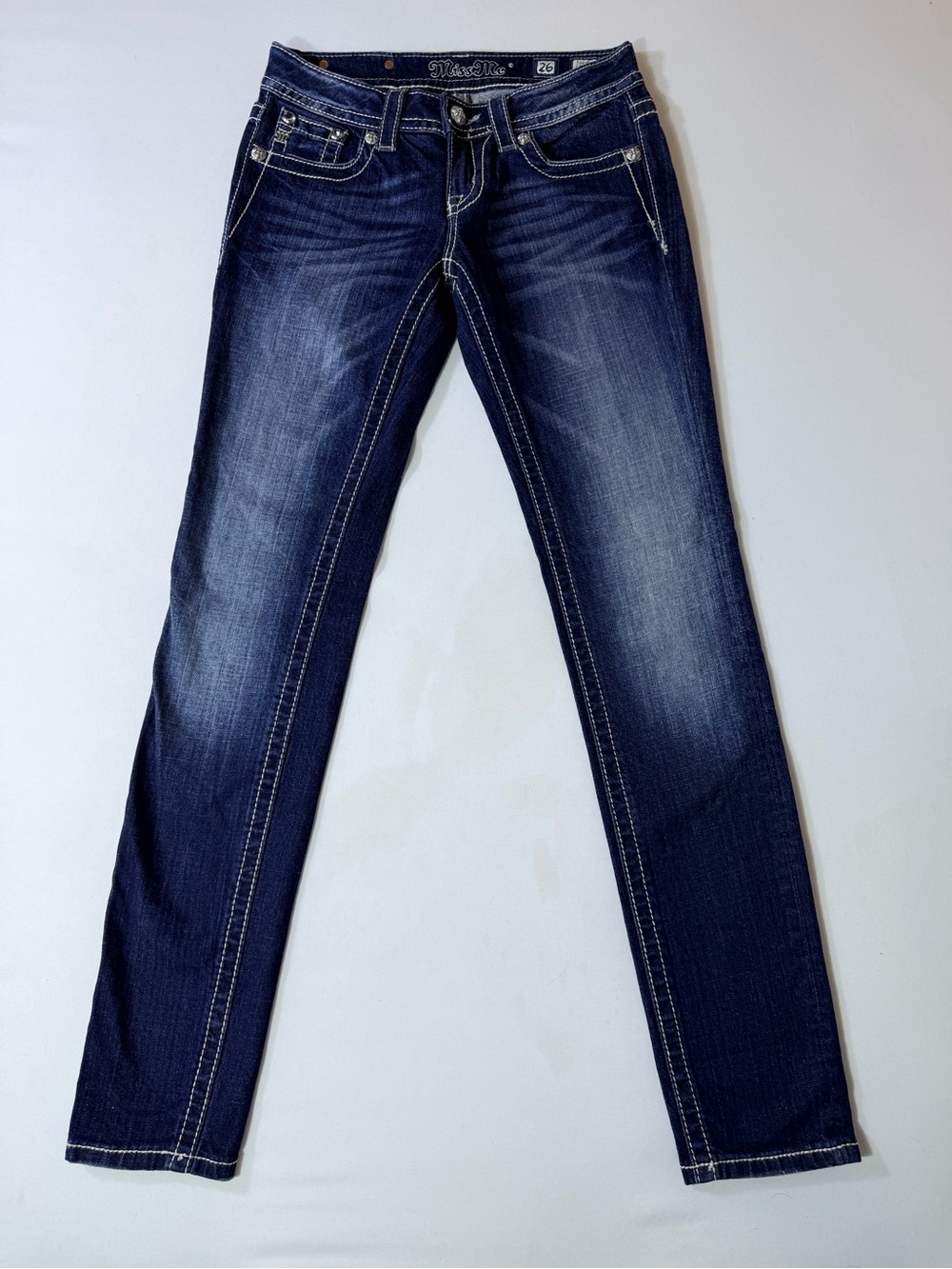 Miss Me Women's Low Rise Dark Wash Jeans Women’s Size 26